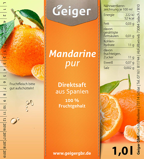 Mandarine pur